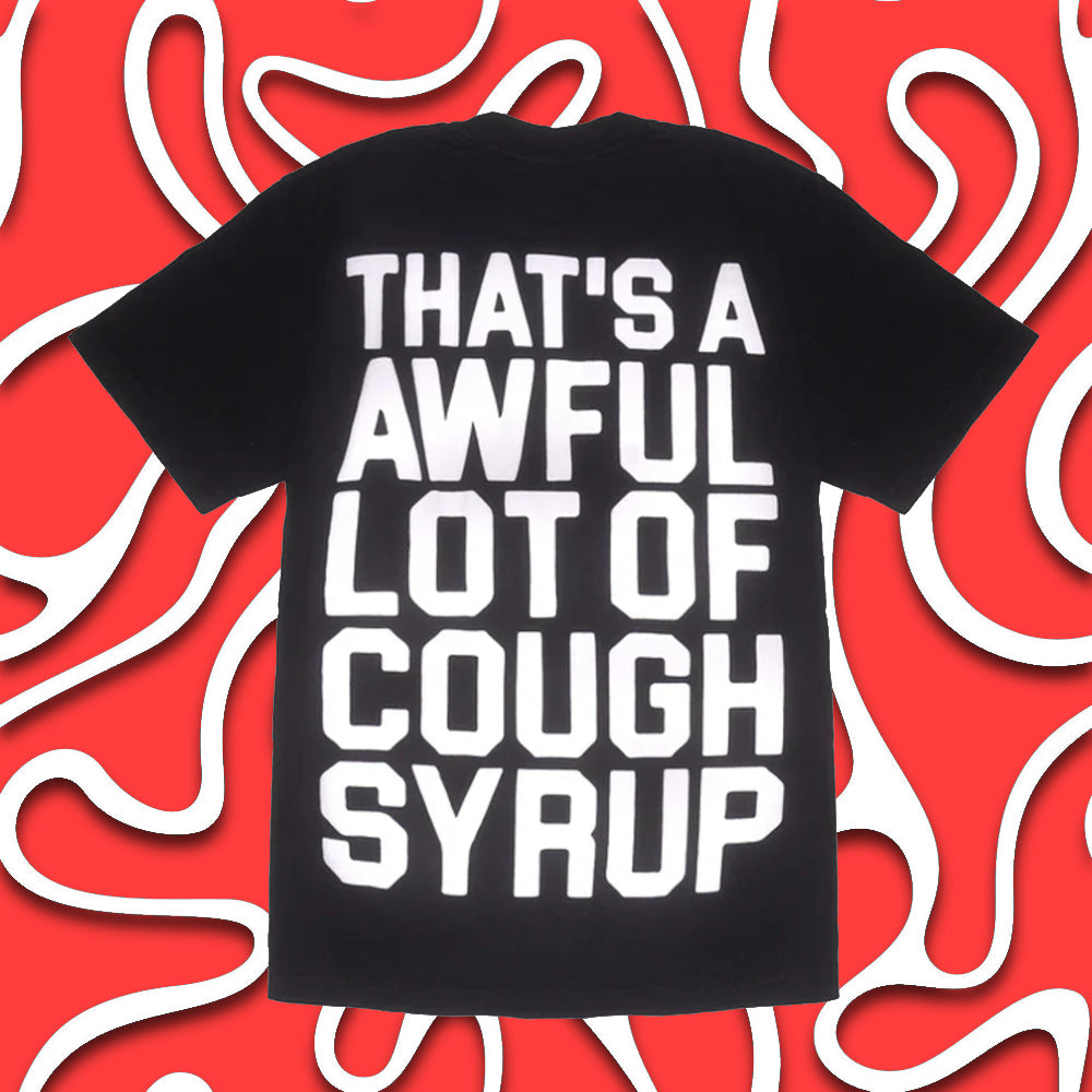 Classic Black Cough Syrup Tee